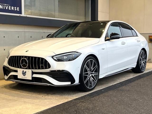 Ｃクラス Ｃ４３　４マチック　パノラミックスライディングルーフ　１オーナー　禁煙車　レーダーセーフティーＰＫＧ　純正ナビ　全周囲カメラ　黒革　Ｂｕｒｍｅｓｔｅｒサウンド　デジタルコックピット　ヘッドアップディスプレイ　パドルシフト（22枚目）