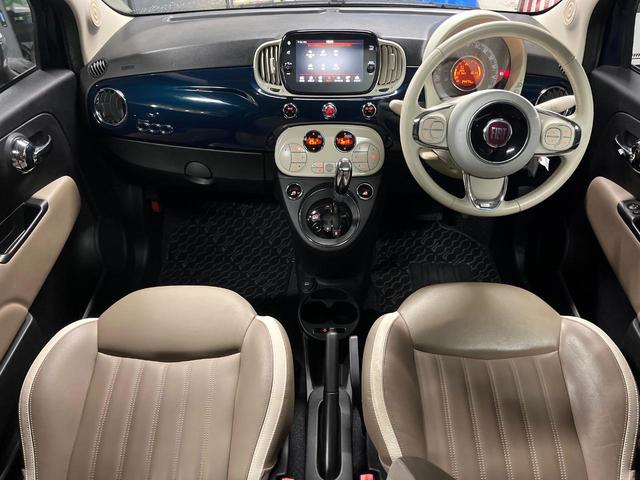 ５００ ザッフィロ　１００台限定車　ガラスルーフ　フラウ社製ブラウンレザーシート　カープレイ　Ｂｌｕｅｔｏｏｔｈ　ＨＩＤヘッドライト　フロントフォグライト　純正１６インチＡＷ　ＥＴＣ　オートエアコン　アイドリングストップ（2枚目）