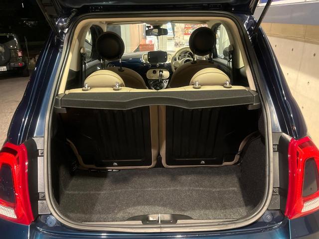 ５００ ザッフィロ　１００台限定車　ガラスルーフ　フラウ社製ブラウンレザーシート　カープレイ　Ｂｌｕｅｔｏｏｔｈ　ＨＩＤヘッドライト　フロントフォグライト　純正１６インチＡＷ　ＥＴＣ　オートエアコン　アイドリングストップ（12枚目）