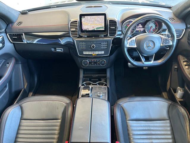 ＧＬＥ ＧＬＥ４３　４マチック　クーペ　サンルーフ　ブラックレザーシート　全席シートヒーター　レーダークルーズコントロール　純正ナビ　Ｂｌｕｅｔｏｏｔｈ　アップルカープレイ　ハーマンカードンサウンド　電動リアゲート　ＬＥＤヘッドライト　禁煙（2枚目）