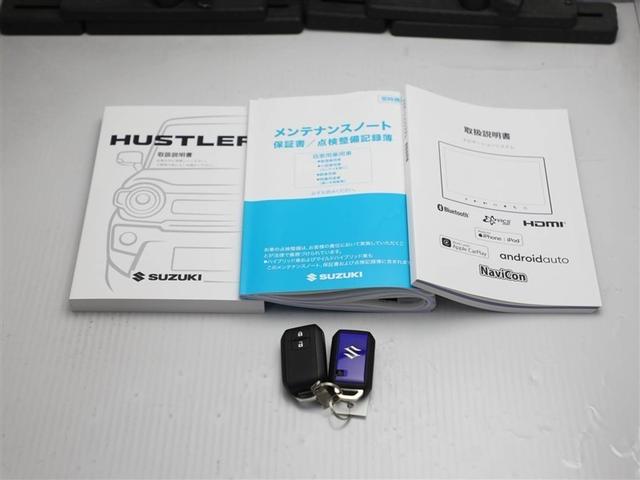 取説・メンテナンスノート・スマートキーの３点セットです。