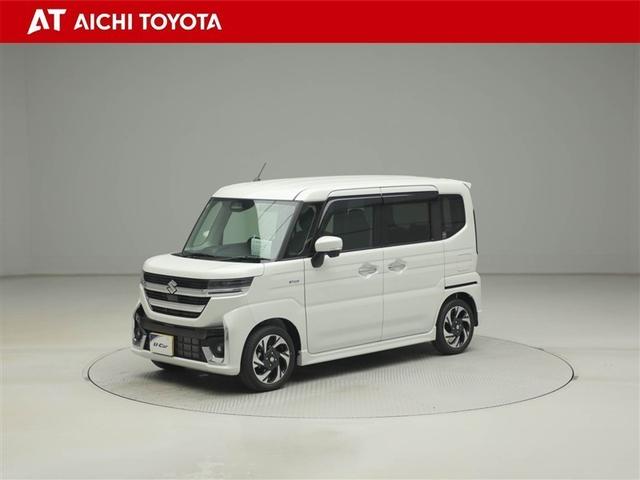 スペーシアカスタム ハイブリッドＸＳターボ　ＥＳＣ　クルーズＣ　ナビＴＶ　地デジＴＶ　１オーナー　パワーウィンドゥ　ＬＥＤヘッドライ　スマートキ　サイドエアバッグ　ベンチシート　リモコンキー　盗難警報装置　フルオートエアコン　ＰＳ　エアバック（2枚目）