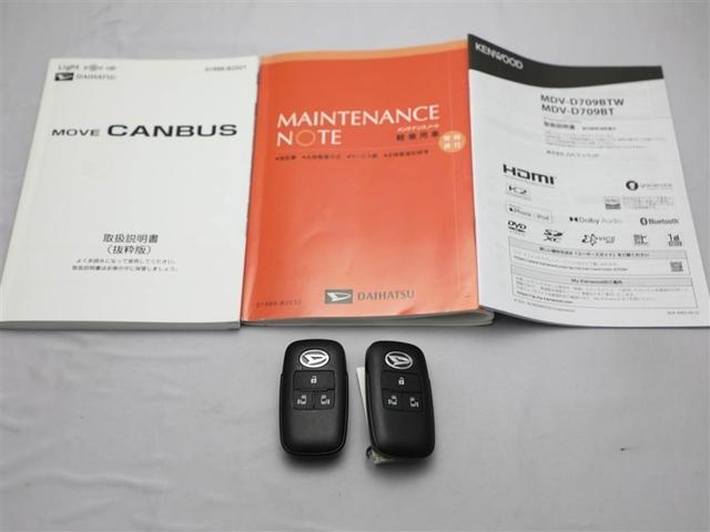 ムーヴキャンバス セオリーＧターボ　アルミホイール　パワーウィンド　運転席助手席エアバッグ　地デジ　ワンオーナ　ＬＥＤヘッド　バックモニター　左右パワースライドドア　ＤＶＤ　サイドエアバッグ　ナビＴＶ　メモリーナビ　ＥＴＣ　スマートキー（29枚目）