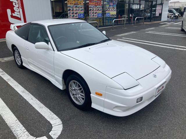 １８０ＳＸ タイプＸ　ターボ車　純正５速ＭＴ　純正１５インチアルミ　社外フルセグナビ　ナビ連動ドライブレコーダー　ターボタイマー　ＥＴＣ（4枚目）