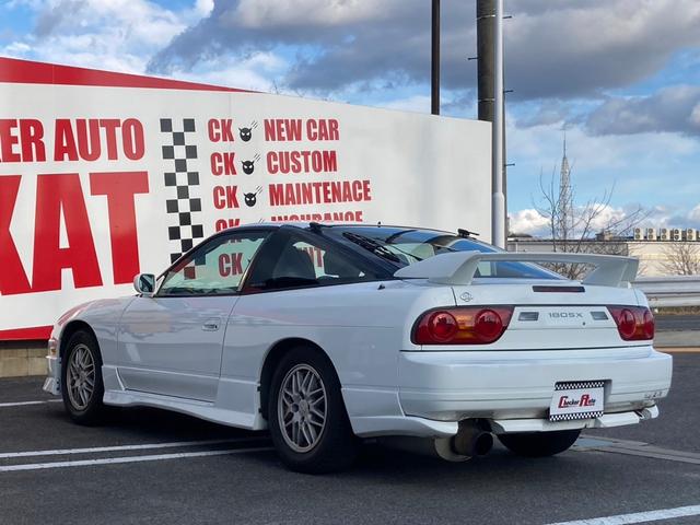 １８０ＳＸ タイプＸ　ターボ　純正５速ＭＴ　純正エアロ　純正１５インチアルミ　ＮＩＳＭＯマフラー　ＮＩＳＵＭＯサスペンション　フロント・リアタワーバー（16枚目）