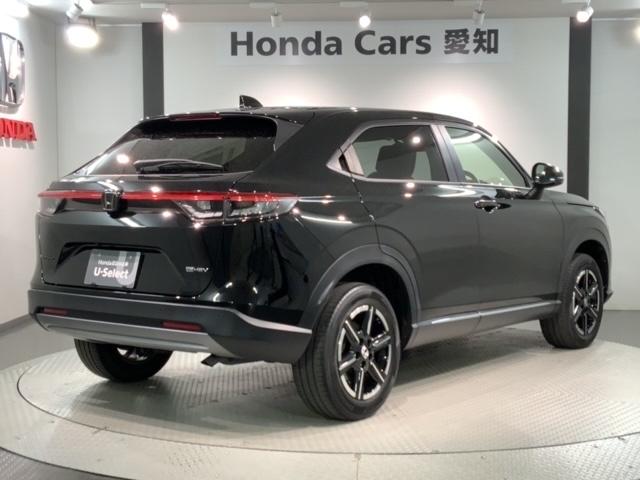 ヴェゼル ｅ：ＨＥＶ　Ｘ　Ｈ　ＳＥＮＳＩＮＧ　最長５年保証　ワンオーナー　純正ナビ　ＴＶ　Ｒカメラ　ＢＴオ－ディオ　ＥＴＣ　ＬＥＤライト　ＶＳＡ　クルコン　アルミ　フォグ　スマートキー　盗難防止装置　整備記録簿　ＡＡＣ（50枚目）