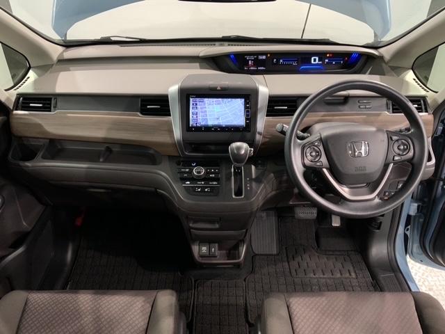 フリード G・ホンダセンシング 最長5年保証 ワンオーナー ナビVXM-214VFi TV Rカメラ CD録音 BTオ-ディオ DVD ドラレコ ETC LEDライト VSA 両側電動ドア シートヒーター クルコン スマートキー(9枚目)