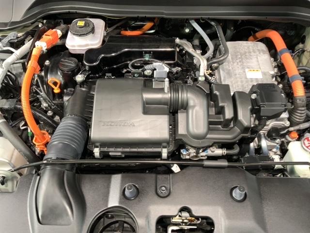 ヴェゼル e:HEV X H SENSING 最長5年保証 ワンオーナー ナビLXM-232VFEi TV Rカメラ BTオ-ディオ DVD LEDライト VSA クルコン アルミ フォグ スマートキー 盗難防止装置 AAC(44枚目)