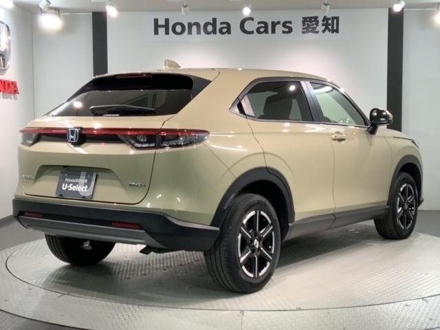 ヴェゼル e:HEV X H SENSING 最長5年保証 ワンオーナー ナビLXM-232VFEi TV Rカメラ BTオ-ディオ DVD LEDライト VSA クルコン アルミ フォグ スマートキー 盗難防止装置 AAC(50枚目)