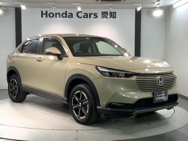 ヴェゼル e:HEV X H SENSING 最長5年保証 ワンオーナー ナビLXM-232VFEi TV Rカメラ BTオ-ディオ DVD LEDライト VSA クルコン アルミ フォグ スマートキー 盗難防止装置 AAC(52枚目)