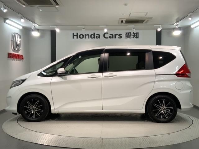 フリード Ｇ・ホンダセンシング　１年保証　ワンオ－ナ－　社外ナビ　ＴＶ　Ｒカメラ　ＣＤ録音　ＢＴオ－ディオ　ＤＶＤ　ＥＴＣ　ＬＥＤライト　両側電動ドア　ＶＳＡ　クルコン　アルミ　スマ－トキ－　盗難防止装置　整備記録簿　スペアキ－（45枚目）