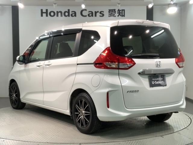 フリード Ｇ・ホンダセンシング　１年保証　ワンオ－ナ－　社外ナビ　ＴＶ　Ｒカメラ　ＣＤ録音　ＢＴオ－ディオ　ＤＶＤ　ＥＴＣ　ＬＥＤライト　両側電動ドア　ＶＳＡ　クルコン　アルミ　スマ－トキ－　盗難防止装置　整備記録簿　スペアキ－（46枚目）
