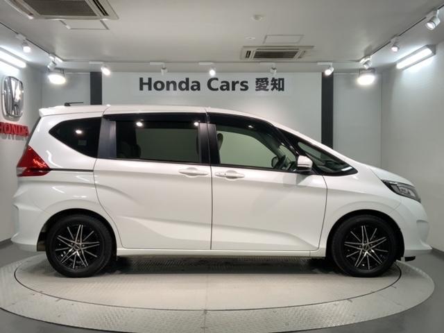 フリード Ｇ・ホンダセンシング　１年保証　ワンオ－ナ－　社外ナビ　ＴＶ　Ｒカメラ　ＣＤ録音　ＢＴオ－ディオ　ＤＶＤ　ＥＴＣ　ＬＥＤライト　両側電動ドア　ＶＳＡ　クルコン　アルミ　スマ－トキ－　盗難防止装置　整備記録簿　スペアキ－（49枚目）