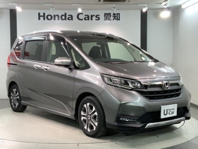 フリードハイブリッド ハイブリッド・クロスターホンダセンシング　最長５年保証　ワンオーナー　ナビＶＸＭ－２２４ＶＦｉ　ＴＶ　Ｒカメラ　ＣＤ録音　ＢＴオ－ディオ　ＤＶＤ　ＥＴＣ　ＬＥＤライト　ＶＳＡ　両側電動ドア　シートヒーター　クルコン　アルミ　フォグ　スマキー（52枚目）