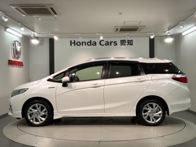 シャトル ハイブリッドZ あんしんPKG 1年保証 ワンオーナー 社外ナビ TV Rカメラ DVD ETC LEDライト VSA シートヒーター クルコン アルミ フォグ スマキー 盗難防止装置 整備記録簿 Wエアバッグ(46枚目)