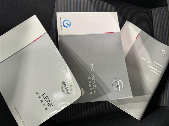リーフ Ｘ　衝突被害軽減システム　メモリーナビ　フルセグ　バックカメラ　ＥＴＣ　ＣＤ　ミュージックプレイヤー接続可　オートクルーズコントロール　スマートキー　キーレス　電気自動車（35枚目）