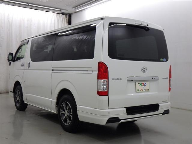 ハイエースバン ロングスーパーＧＬ　衝突被害軽減システム　メモリーナビ　フルセグ　バックカメラ　ＣＤ　ミュージックプレイヤー接続可　ＤＶＤ再生　ＬＥＤヘッドランプ　スマートキー　キーレス　４ＷＤ　ディーゼル（5枚目）