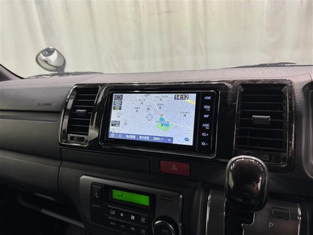 ハイエースバン スーパーGL ダークプライムII 衝突被害軽減システム メモリーナビ フルセグ バックカメラ ETC CD ミュージックプレイヤー接続可 LEDヘッドランプ スマートキー キーレス ディーゼル(9枚目)