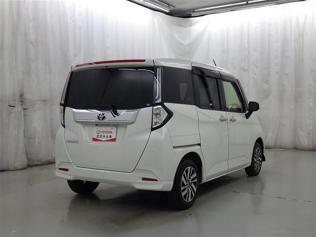 ルーミー カスタムG 衝突被害軽減システム メモリーナビ フルセグ バックカメラ ETC ドラレコ CD ミュージックプレイヤー接続可 オートクルーズコントロール LEDヘッドランプ 両側電動スライド スマートキー(7枚目)