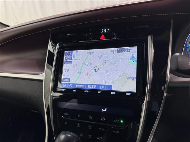 ハリアーハイブリッド プレミアム　衝突被害軽減システム　メモリーナビ　フルセグ　バックカメラ　ＥＴＣ　ドラレコ　ＣＤ　ミュージックプレイヤー接続可　ＤＶＤ再生　電動シート　オートクルーズコントロール　ＬＥＤヘッドランプ　スマートキー（10枚目）