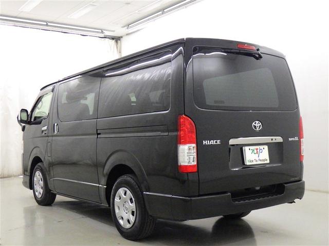 ハイエースバン スーパーＧＬ　ダークプライムＩＩ　衝突被害軽減システム　メモリーナビ　フルセグ　バックカメラ　ＥＴＣ　ＣＤ　ミュージックプレイヤー接続可　ＤＶＤ再生　ＬＥＤヘッドランプ　スマートキー　キーレス　ディーゼル（6枚目）