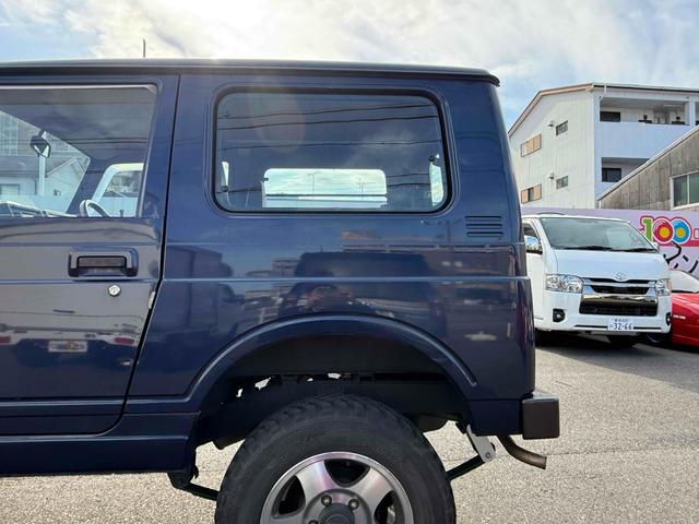 ジムニー HC 4WD MT アルミホイール リフトアップ公認 エアコンレス(22枚目)
