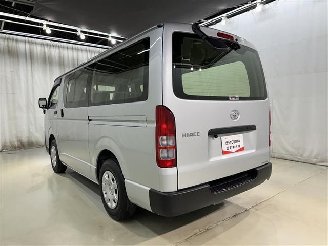 ハイエースバン ロングDX 衝突被害軽減システム メモリーナビ フルセグ バックカメラ ETC ドラレコ CD ミュージックプレイヤー接続可 DVD再生 LEDヘッドランプ 乗車定員6人 キーレス(4枚目)