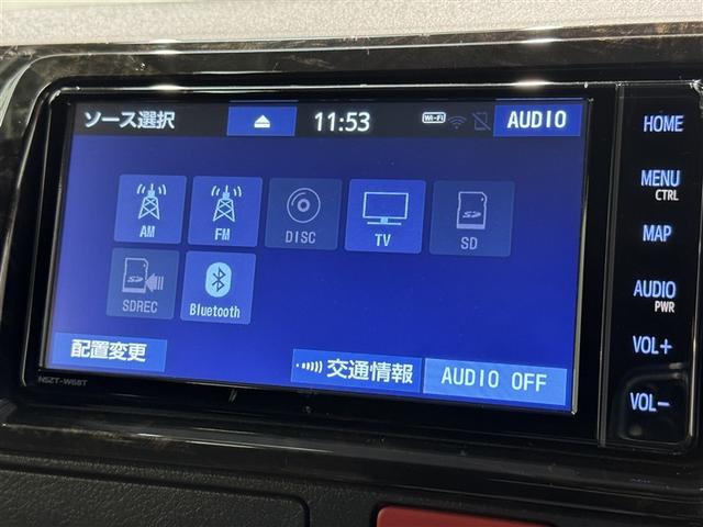 ハイエースバン スーパーGL ダークプライムII 衝突被害軽減システム メモリーナビ フルセグ バックカメラ ETC ドラレコ CD ミュージックプレイヤー接続可 LEDヘッドランプ 両側電動スライド スマートキー キーレス 4WD ディーゼル(14枚目)
