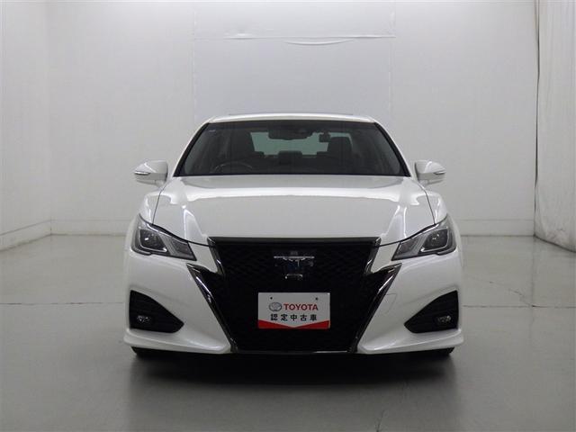 クラウンハイブリッド アスリートＳ　Ｊ－フロンティア　衝突被害軽減システム　メモリーナビ　フルセグ　バックカメラ　ＥＴＣ　ドラレコ　ＣＤ　ミュージックプレイヤー接続可　ＤＶＤ再生　サンルーフ　革シート　電動シート　オートクルーズコントロール　スマートキー（4枚目）