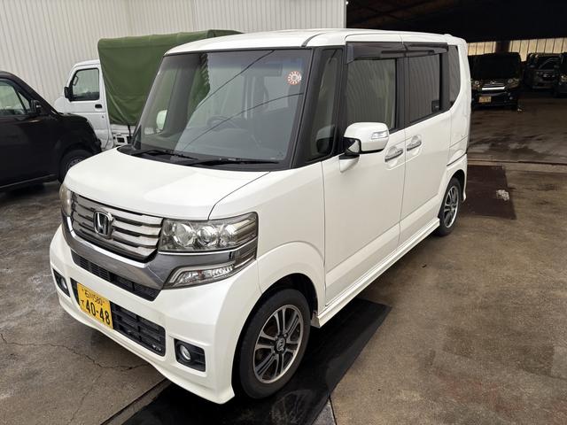 N-BOXカスタム G SSパッケージ スマートキー フルセグTV 両側電動スライド(9枚目)