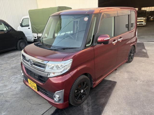 タント カスタムＸ　ＳＡ　スマートキー　フルセグＴＶ　バックモニター　片側電動スライド（12枚目）