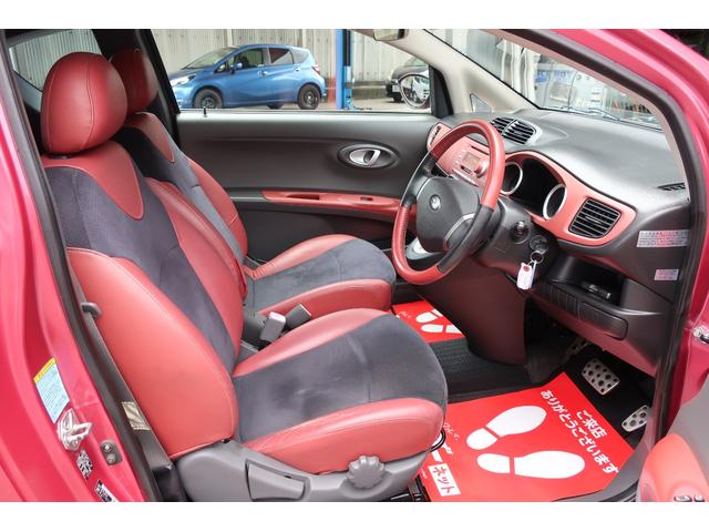 S レザー&アルカンターラセレクション スーパーチャージャー ワンオーナー車 HIDヘッド ドライブレコーダー 全車検ディーラー点検記録簿有り 純正15AW&タイヤ4本新品交換済み ETC オートエアコン(9枚目)