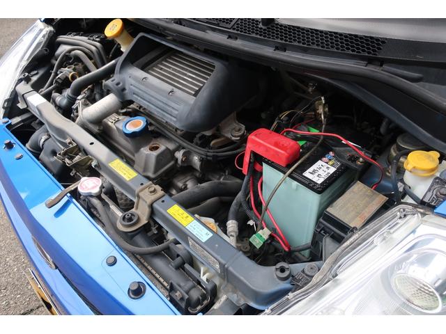 Ｒ２ カスタムタイプＳ　Ｓ　ＨＩＤヘッド研磨クリア塗装　ＷＲブルー同色全塗装　ＳＴｉマフラー　カロッツェリアナビ／フルセグ／Ｂｌｕｅｔｏｏｔｈ／ＤＶＤ／ＣＤ／ＥＴＣ／バックモニター　純正グレー１５ＡＷ　キーレス２個　間欠ワイパー（64枚目）