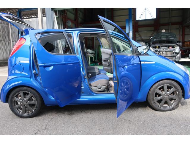 Ｒ２ カスタムタイプＳ　Ｓ　ＨＩＤヘッド研磨クリア塗装　ＷＲブルー同色全塗装　ＳＴｉマフラー　カロッツェリアナビ／フルセグ／Ｂｌｕｅｔｏｏｔｈ／ＤＶＤ／ＣＤ／ＥＴＣ／バックモニター　純正グレー１５ＡＷ　キーレス２個　間欠ワイパー（76枚目）