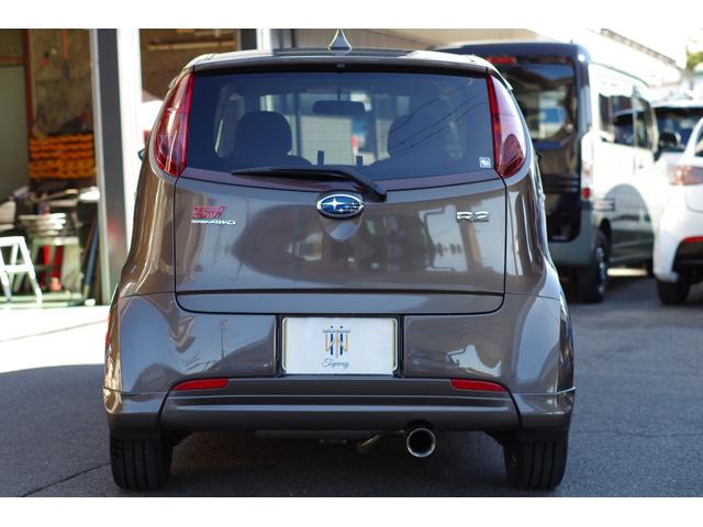 Ｒ２ タイプＳ　４ＷＤ　ＨＩＤヘッド研磨クリア塗装　ＳＴｉマフラー　ＴＥＩＮサス　タイミングベルト＆ウォーターポンプ当社交換済　社外１５ＡＷ　全車検整備記録簿有　ナビ／フルセグＴＶ／Ｂｌｕｅｔｏｏｔｈ／ＤＶＤ／ＥＴＣ（13枚目）