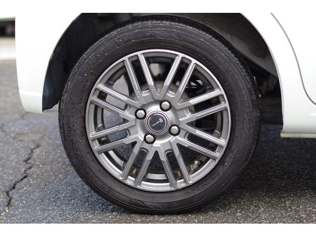 ムーヴ カスタム　Ｘ　ワンオーナー　ディスチャージヘッド　フォグ　プッシュスタート　社外アルミ　純正アルミ＋スタッドレスタイヤセット　オートエアコン　全車検点検整備記録簿　リアルーフスポイラー　純正マット＆ドアバイザー（71枚目）