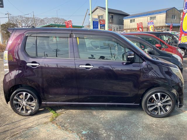 ワゴンＲ ２０周年記念車　ＥＴＣ　ナビ　ＴＶ　衝突被害軽減システム　オートライト　ＨＩＤ　スマートキー　アイドリングストップ　電動格納ミラー　シートヒーター　ベンチシート　ＣＶＴ　盗難防止システム　ＡＢＳ　ＥＳＣ　ＣＤ　ＵＳＢ（14枚目）