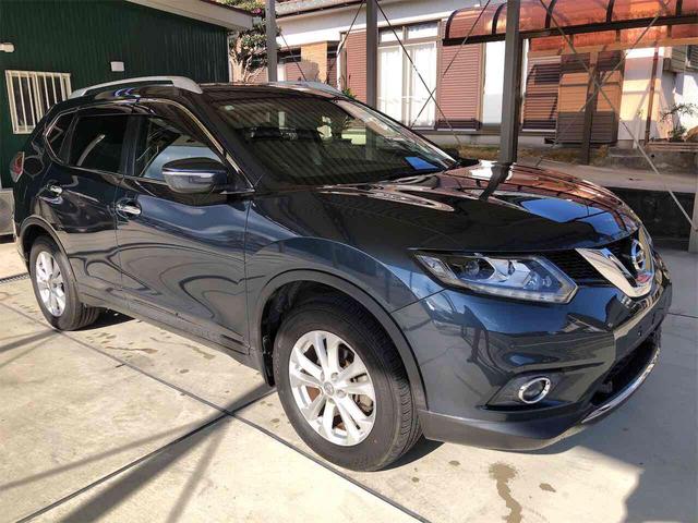 エクストレイル ２０Ｘ　エマージェンシーブレーキパッケージ　４ＷＤ　ＥＴＣ　バックカメラ　クリアランスソナー　衝突被害軽減システム　ナビ　ＴＶ　オートライト　アルミホイール　スマートキー　アイドリングストップ　電動格納ミラー　シートヒーター　ＣＶＴ（13枚目）