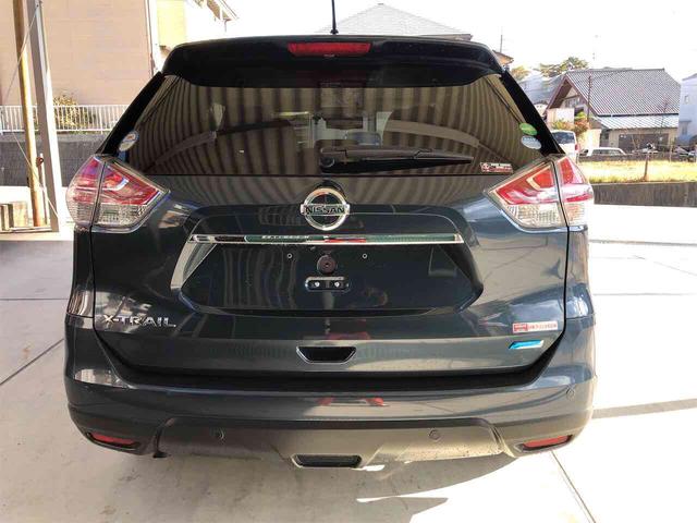 エクストレイル ２０Ｘ　エマージェンシーブレーキパッケージ　４ＷＤ　ＥＴＣ　バックカメラ　クリアランスソナー　衝突被害軽減システム　ナビ　ＴＶ　オートライト　アルミホイール　スマートキー　アイドリングストップ　電動格納ミラー　シートヒーター　ＣＶＴ（16枚目）