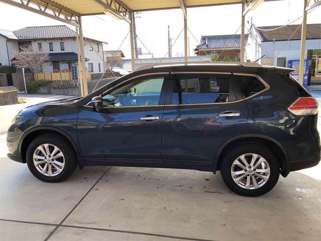 エクストレイル ２０Ｘ　エマージェンシーブレーキパッケージ　４ＷＤ　ＥＴＣ　バックカメラ　クリアランスソナー　衝突被害軽減システム　ナビ　ＴＶ　オートライト　アルミホイール　スマートキー　アイドリングストップ　電動格納ミラー　シートヒーター　ＣＶＴ（18枚目）