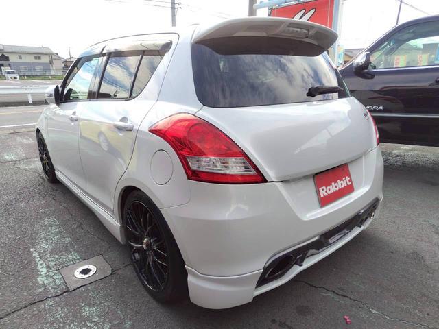 スイフトスポーツ ベースグレード テイン車高調 トラストFスポイラー WEDS SA20R 17インチAWE  社外マフラー ストラーダナビTV PIVOTスロットルコントローラー(6枚目)