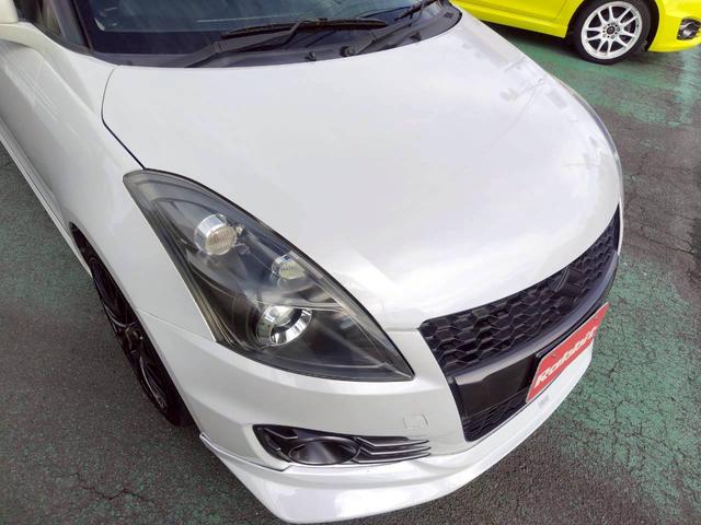スイフトスポーツ ベースグレード テイン車高調 トラストFスポイラー WEDS SA20R 17インチAWE  社外マフラー ストラーダナビTV PIVOTスロットルコントローラー(25枚目)