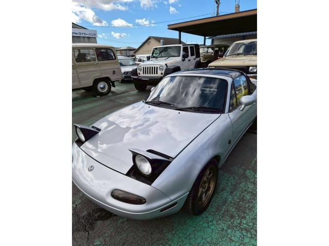 ユーノスロードスター スペシャルパッケージ　１オーナー禁煙　ガレージ保管　ナビＴＶ　ＢＴオーディオ　　両側電動　バックカメラ　ＥＴＣ　スマートキー２個（45枚目）