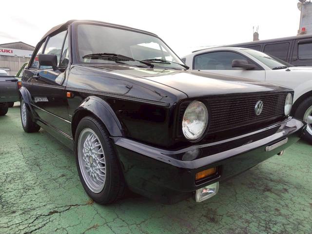 ゴルフカブリオ ベースグレード　禁煙車　純正ＢＢＳアルミ（ワーゲン刻印当時もの）電動オープン　幌張替え　左ハンドル　ディラー車　新車取説（70枚目）