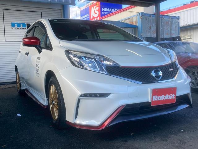 ノート ニスモ 純正ナビTV Bカメラ ETC ドラレコ LEDヘッド スマートキー2個 社外AW スタッドレス 新車取説保証書 ナビ取説 ドラレコsd後日(3枚目)