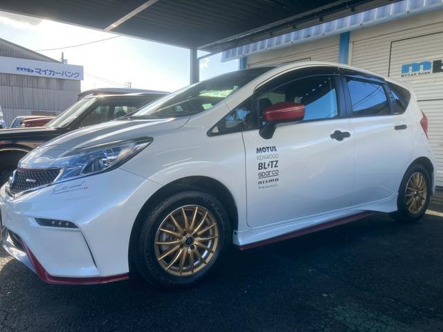 ノート ニスモ 純正ナビTV Bカメラ ETC ドラレコ LEDヘッド スマートキー2個 社外AW スタッドレス 新車取説保証書 ナビ取説 ドラレコsd後日(7枚目)