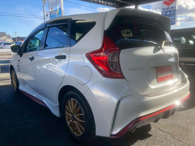 ノート ニスモ 純正ナビTV Bカメラ ETC ドラレコ LEDヘッド スマートキー2個 社外AW スタッドレス 新車取説保証書 ナビ取説 ドラレコsd後日(10枚目)