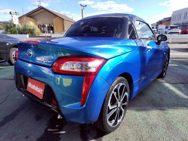 コペン ローブ　純正ナビＴＶＢカメラＢＴオーディオ　ＬＥＤヘッド　オートライト　フロントフォグ　純正１６ＡＷ＆ドラレコ　ステリモ　シートヒーター　プッシュスタート　　電動オープンＯＫ　新車取説保証書　ＡＷロックナット（4枚目）