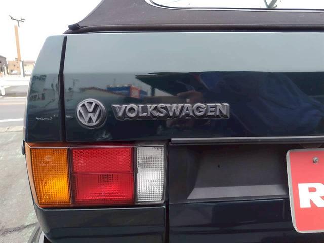 ゴルフカブリオ クラシックライン　ベージュレザー　　ディーラー車　電動オープン（22枚目）