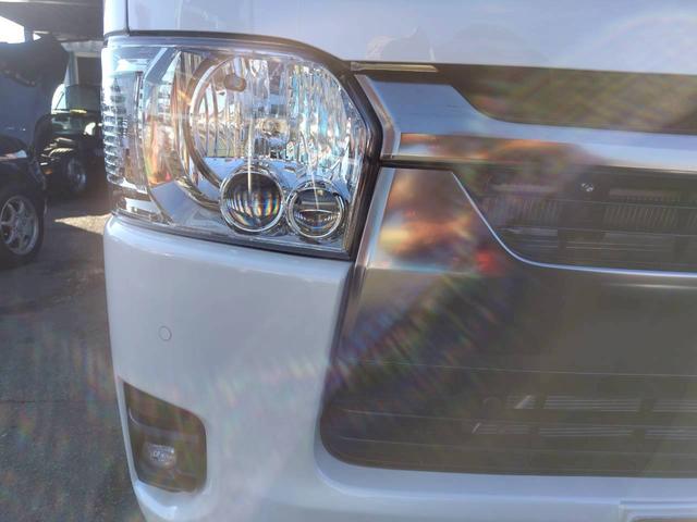 ハイエースバン ロングスーパーGL ダークプライムS アラウンドビューカメラ LEDヘッドデジタルインナーミラー 両側電動スライド Wエアバッグ 100V電源 Wエアコン リアヒーター ハーフレザー ブラックインテリアスマートキー2個(14枚目)